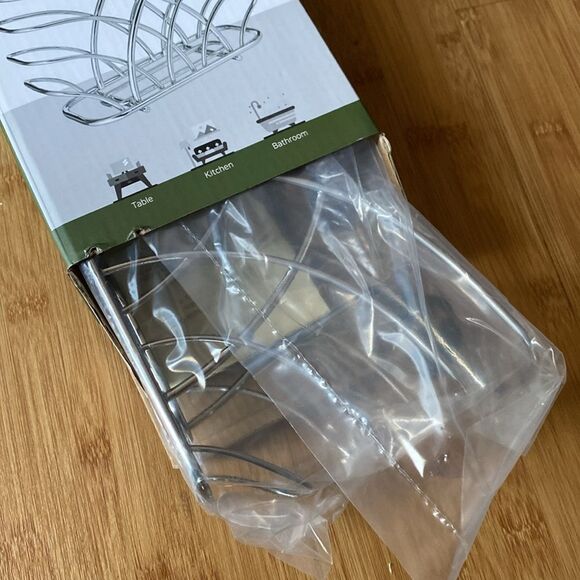 LEVIMETREE Silver Napkin Holder Stainless Steel Napkin Holders for Tables NEW - Picture 7 of 7